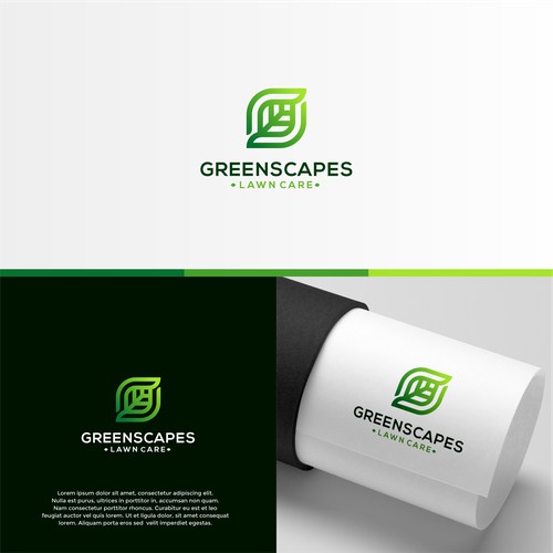 Logo Design Concept For GreenScapes
