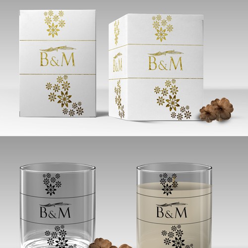 Create An Elegant Packaging Design for a New Line of Scented Candles