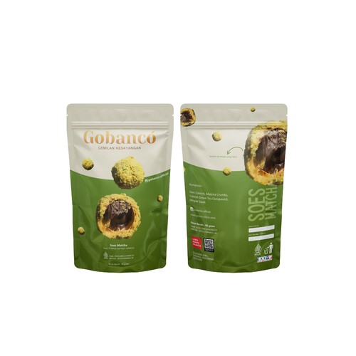 Matcha Snack Design From Gobanco