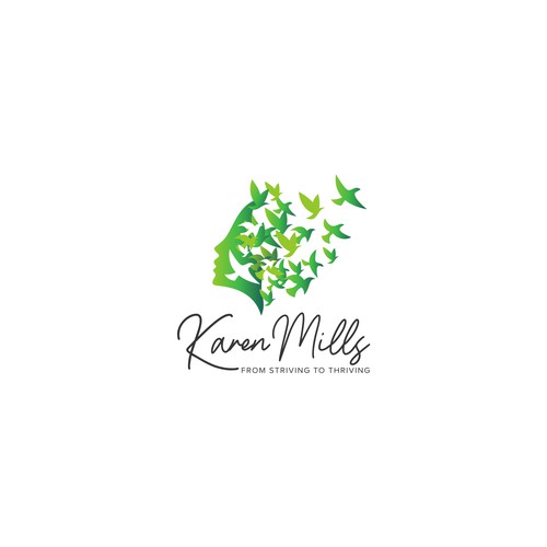 Karen Mills logo