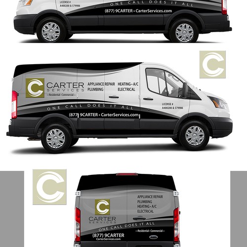 Appliance Repair Vehicle Wraps