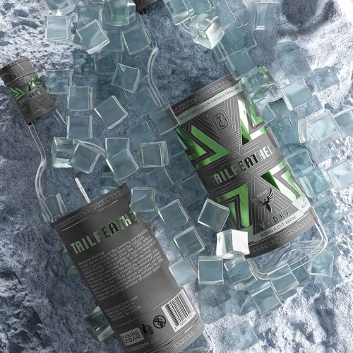 Luxury Vodka Label