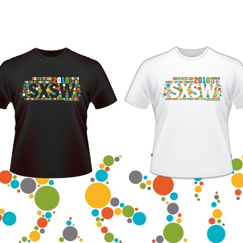 Design Official T-shirt for SXSW 2010 