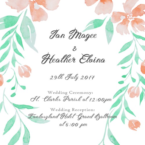 Wedding Invitation