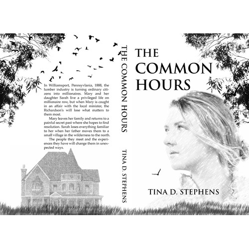 Book cover for a literary drama