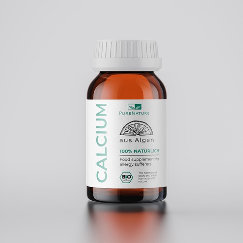 Calcium label design