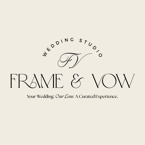 Luxury Logo for a Wedding Studio👰‍♀️
