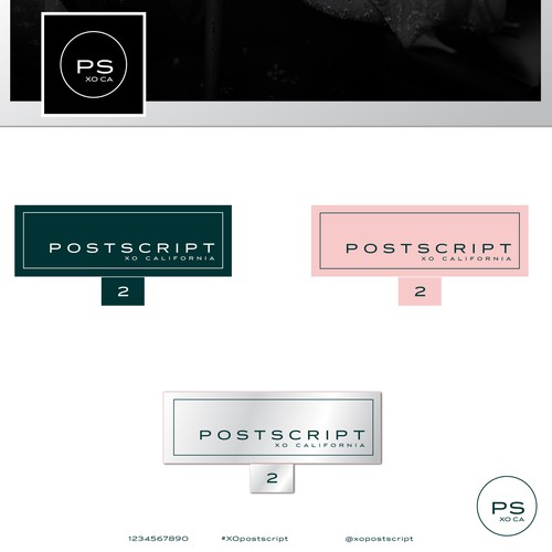 Branding for the fashion company