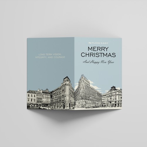 Christmas Card for Flow East Hotel