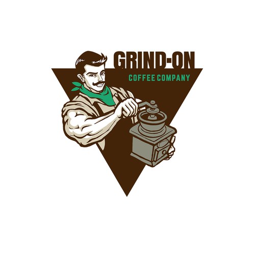 Finalist Logo 2 for Grind-On Coffee Company