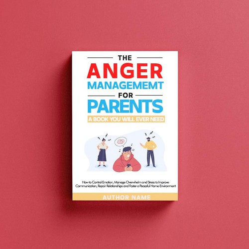 Book cover Design For Anger Management
