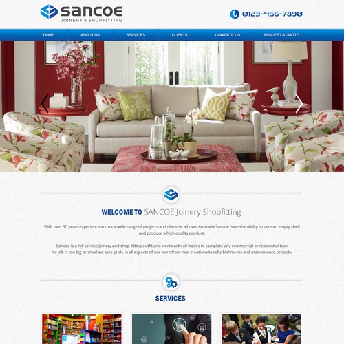 SANCOE JOINERY AND SHOPFITTING WEBSITE NEEDED!!!!