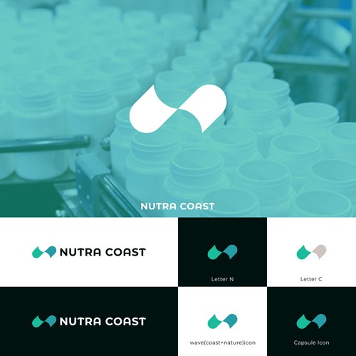 meaningful logo for NUTRA COAST