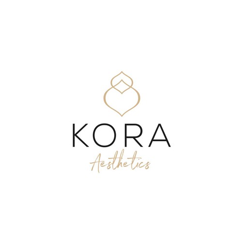 Kora Aesthetics Logo design