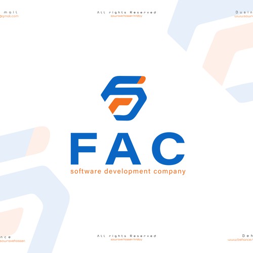 FAC – Software Development Company Logo Design