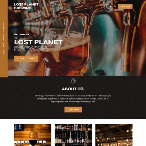 Lost Planet Brewing Restaurant Design