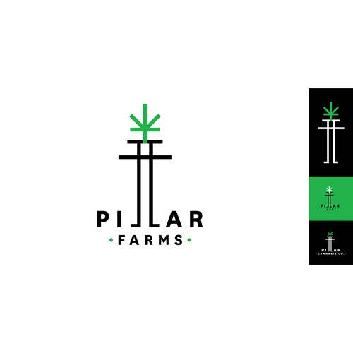 Logo concept for Pillar Farms