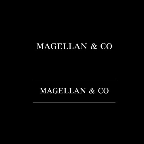 Luxury simple logo design for Magellan & Co