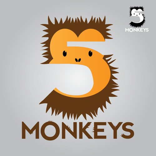 5 monkeys