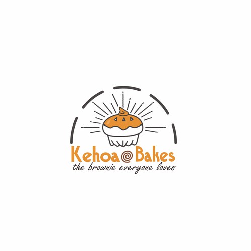 Simple semi claasic logo for Kehoa Bakes