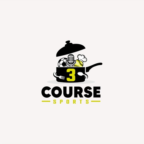 Logo 3 course sport