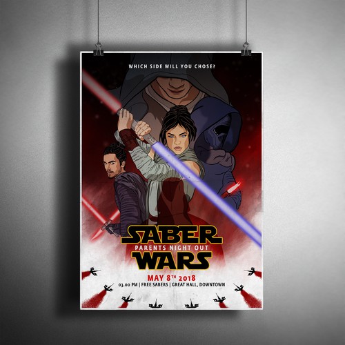 Star Wars Inspired Flyer