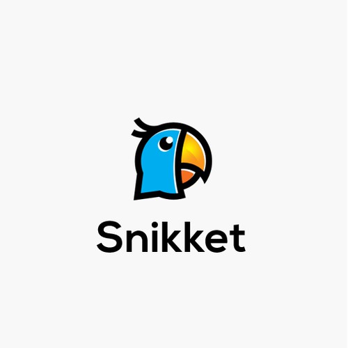 Snikket chat app logo design