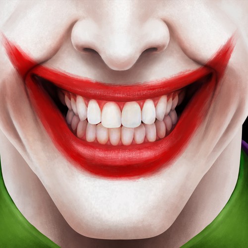 Joker Smile Illustration
