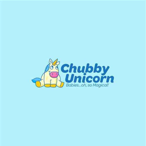 Logo Concept for Chubby Unicorn