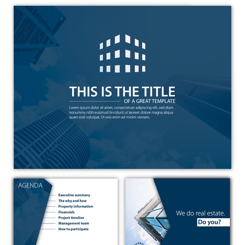 Corporate powerpoint template