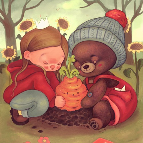 Botanical Beasts - illustration