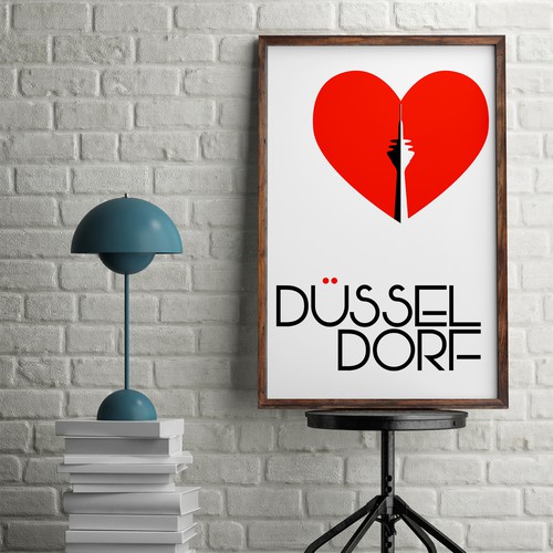 Concept for a Düsseldorf poster