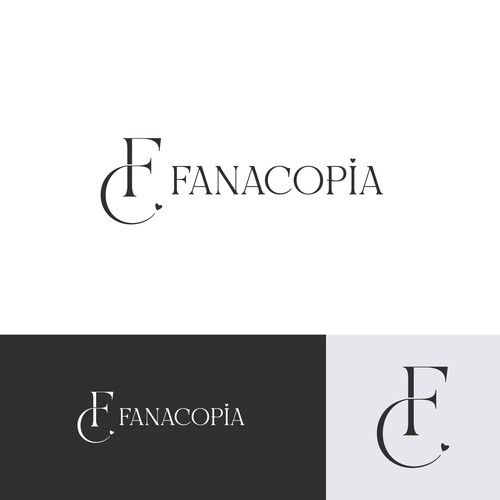 Elegant Luxury Monogram for Art and Entertainment Industry Logo.