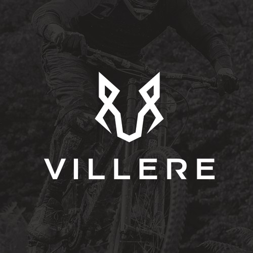 Bold logo for MTB company 