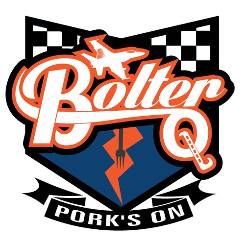 Bolter-Q Competition BBQ Team Logo