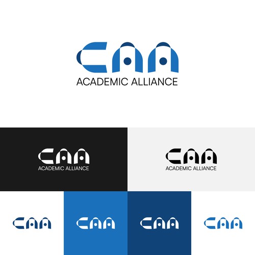CAA Academic Alliance Logo Design Concept