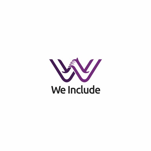 Logo concept for We Include