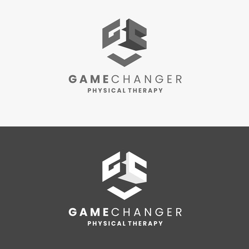 Lettermark logo concept for Game Changer