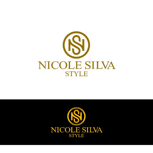 Personal branding logo for fashion and lifestyle expert