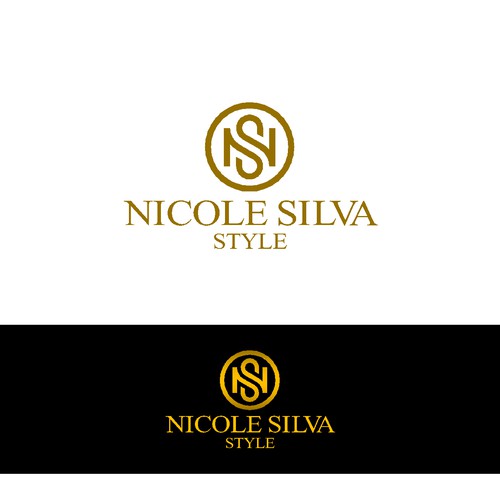 Personal branding logo for fashion and lifestyle expert