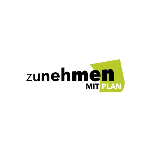 Logo für das 1. Online-Programm zum Zunehmen