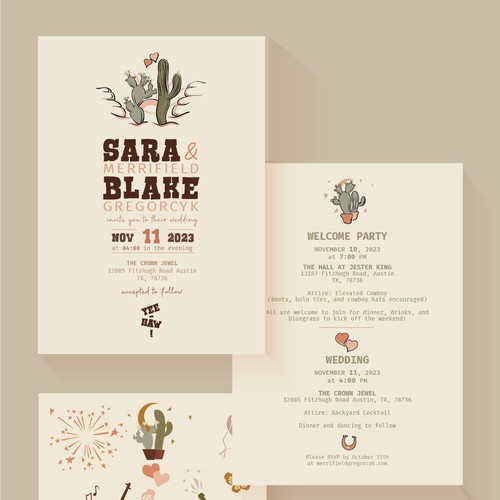wedding invitation design