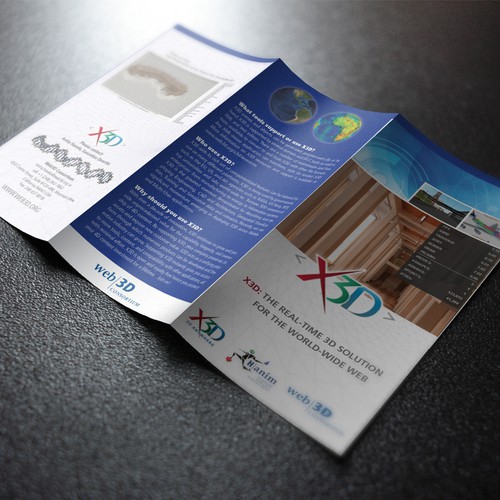 X3D brochure design