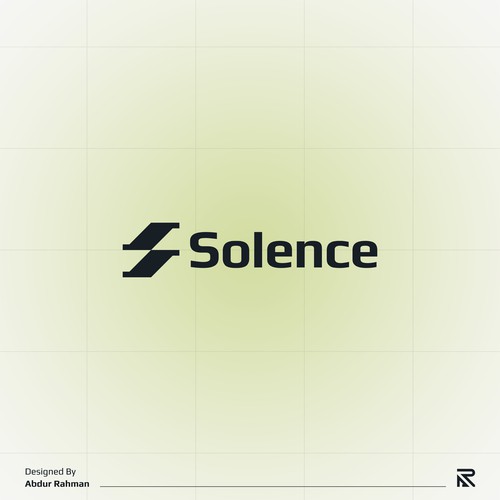 Solence || Solar Energy Logo.