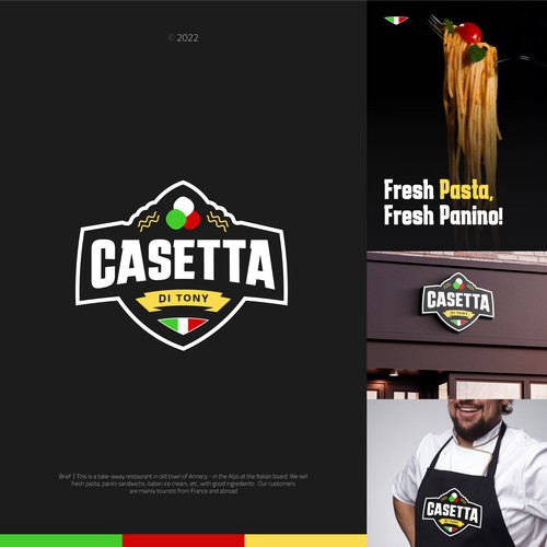 Casetta Di tony - Logo Design