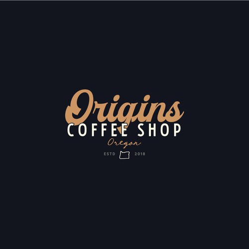 Logo Design Concept for Origins Coffee Shop