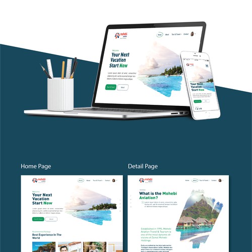 Mohebi Aviation_Web Design