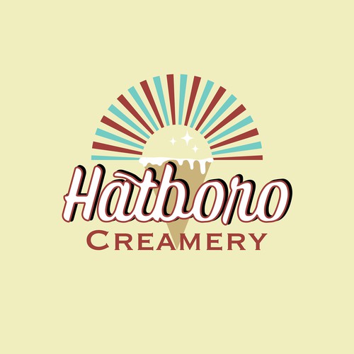 Ice Cream Shop Logo