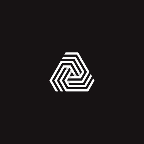 Geometric logo for trading company