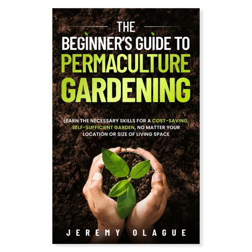 Permaculture Gardening Book Cover Design